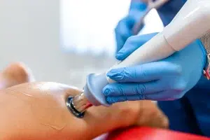 fisioterapia espinilla con ondas de choque terapia